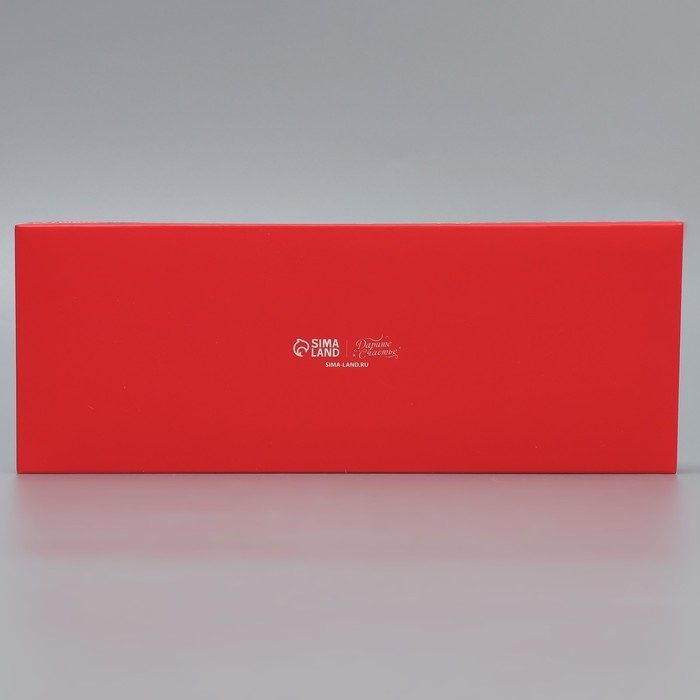 Коробка для десерта &laquo;Посылка Деда Мороза&raquo;, 26. 2 х 8 х 9.7 см, Новый год