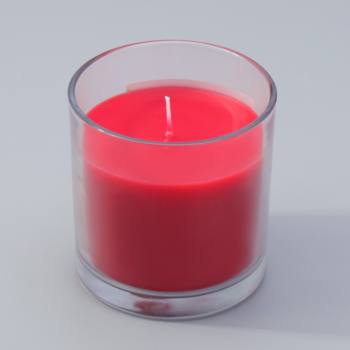 Свеча ГИГАНТ ароматическая в стакане Свеча ГИГАНТ ароматическая в стакане "Вишнёвое цветение", соевый воск, 10х10 см