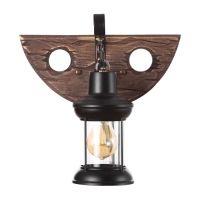 Бра "Замок" Е27 40Вт черный 30х23х36 см Бра "Замок" Е27 40Вт черный 30х23х36 см