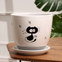 Горшок цветочный Кот 5 л