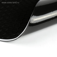 Коврик противоскользящий 27.5&times;17 см, соты, черный