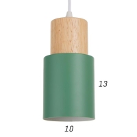 Светильник BayerLux "Стакан" 1хЕ27 40Вт зеленый 10х10х19,8 см