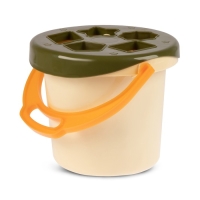 Песочный набор &mdash; сортёр, хаки-коричневый