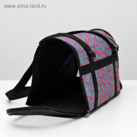 Сумка - переноска для животных, раскладная, нейлон, 35 х 20 х 22 см, микс расцветок Сумка - переноска для животных, раскладная, нейлон, 35 х 20 х 22 см, микс расцветок