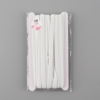 Резинка с силиконом, 8 мм, 10 ± 1 м, цвет белый Резинка с силиконом, 8 мм, 10 ± 1 м, цвет белый