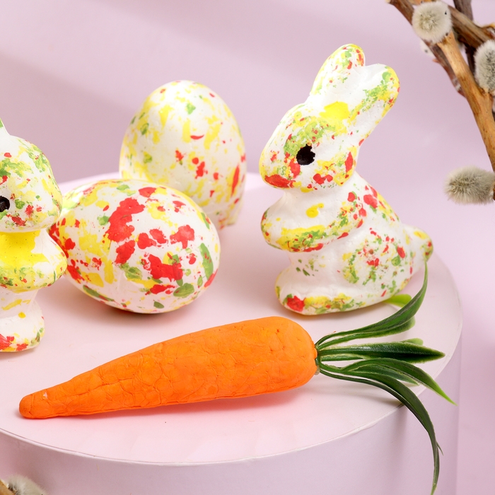 Набор для декора пасхальный &laquo;Пасхальные зайцы&raquo; 3 &times; 12 &times; 13,5 см