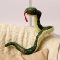 Мягкая игрушка &laquo;Змея&raquo;, 15 см, цвет зелёный