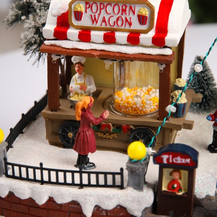 Светодиодная фигура «Рождественский парк» 43 × 23 × 22 см, полистоун, батарейки ААх3 (не в комплекте), USB, свечение мульти Светодиодная фигура «Рождественский парк» 43 × 23 × 22 см, полистоун, батарейки ААх3 (не в комплекте), USB, свечение мульти