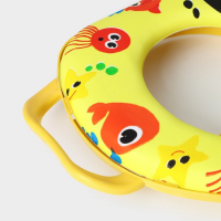 Сиденье для унитаза детское с ручками Доляна &laquo;Морские жители&raquo;, 30&times;36 см