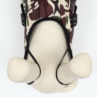 Куртка для собак со шлейкой, размер XL, камуфляжная