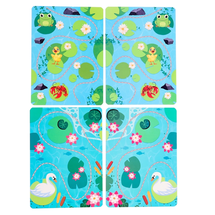 Развивающий набор «Помоги уточке», 3+ Развивающий набор «Помоги уточке», 3+