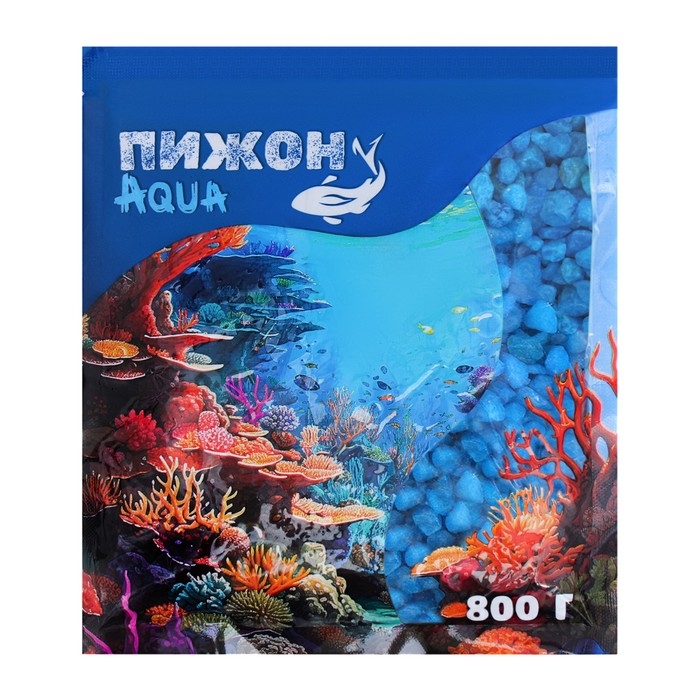 Мраморная крошка (5-10 мм) сапфир, 800 г Мраморная крошка (5-10 мм) сапфир, 800 г