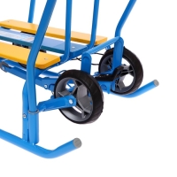 Санки &laquo;Ветерок 7 универсал&raquo;, цвет голубой