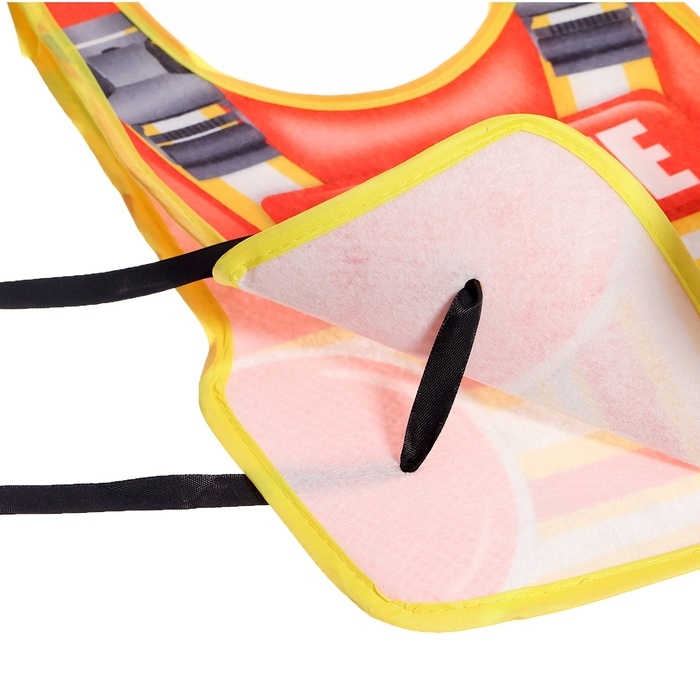 Набор пожарного &laquo;Укротитель огня&raquo;, с текстильным жилетом, 8 предметов