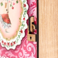 Копилка-шкатулка "Счастье и достаток" 14х12х5 см