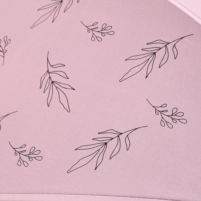 Зонт механический с фигурным краем "Веточки"