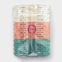 Прищепки бельевые Доляна, 24 шт, 7&times;1,5 см, ширина низа 4,5 см