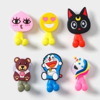 Держатель для зубной щётки детский &laquo;Весёлые зверюшки&raquo;, на присоске, дизайн МИКС