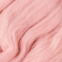 Шерсть для валяния 100% полутонкая шерсть 50 гр (067 пудра)