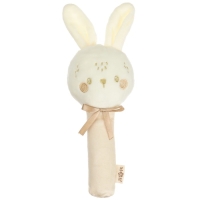 Подарочный набор новогодний: игрушка - пищалка и иигрушка - шуршалка &laquo;Зайка&raquo;, цвет бежевый