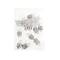 Лампа светодиодная, 6 LED, G45, Е27, 1 Вт, для белт-лайта, т-бел, наб. 10 шт Лампа светодиодная, 6 LED, G45, Е27, 1 Вт, для белт-лайта, т-бел, наб. 10 шт