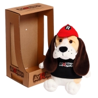 Мягкая игрушка &laquo;Бассет-Хаунд в бейсболке&raquo;, 23 см