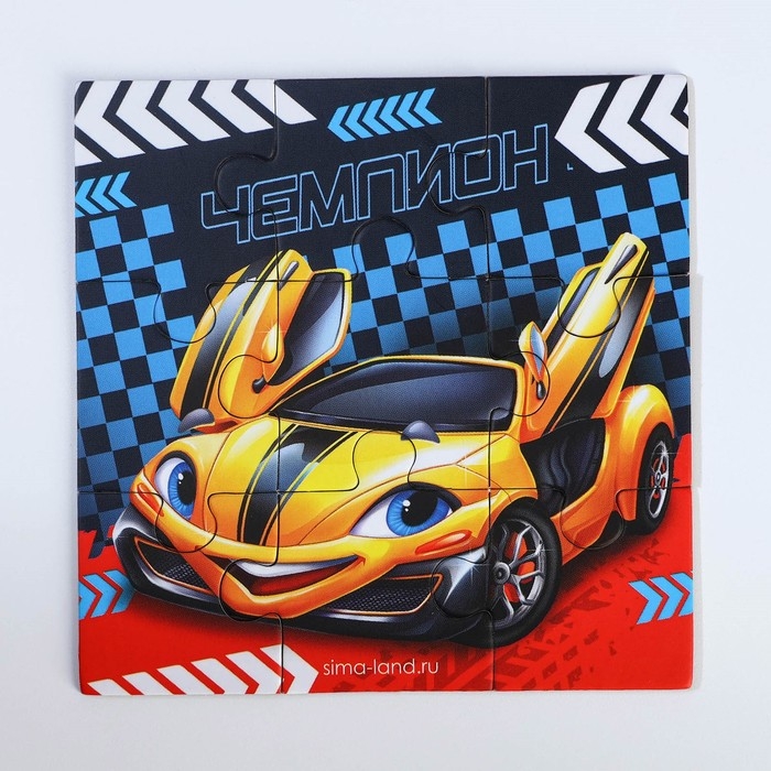 Подарочный набор блокнот - раскраска, мелки 4 шт. «Гонщику» Подарочный набор блокнот - раскраска, мелки 4 шт. «Гонщику»