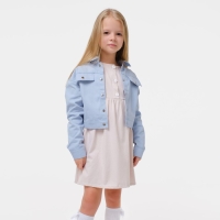 Платье детское с длинным рукавом KAFTAN "Amore", размер 36 (134-140) Платье детское с длинным рукавом KAFTAN "Amore", размер 36 (134-140)