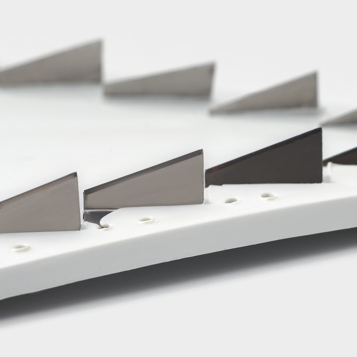 Овощерезка - шинковка Доляна &laquo;Смарти&raquo;, 3 сменных насадки, пушер, цвет белый