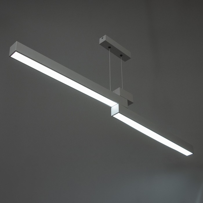 Светильник с ПДУ "Селия" LED 20Вт 3000-6000К белый 120х100 см