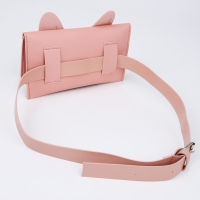 Сумка поясная конверт &laquo;Кошечка&raquo; , 19х11 см