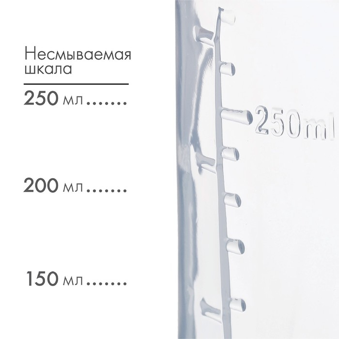 Набор бутылочек для кормления &laquo;Люблю молоко&raquo; 150 и 250 мл