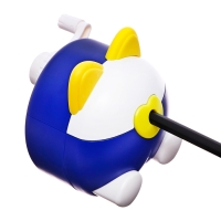 Точилка механическая с контейнером, Ушки фиолетовый/белый