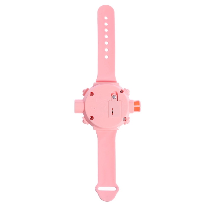 Часы-проектор &laquo;Милашки&raquo;, световые эффекты, 24 картинки, цвет розовый