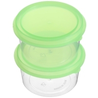 Набор контейнеров для хранения детского питания 8 шт., 50 мл., круглые, с крышками, цвета МИКС Набор контейнеров для хранения детского питания 8 шт., 50 мл., круглые, с крышками, цвета МИКС