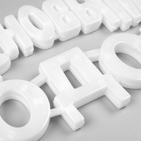 Светодиодная фигура &laquo;С Новым Годом&raquo; 43 &times; 25 см, пластик, 220 В, свечение мульти (RG/RB)