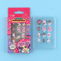 Детские накладные ногти &laquo;Модница&raquo;, 12 шт