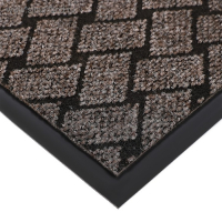 Коврик придверный влаговпитывающий &laquo;Крафт&raquo;, 50&times;80 см, цвет коричневый