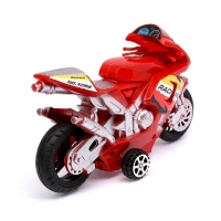 Мотоцикл инерционный «Спортбайк», цвет МИКС Мотоцикл инерционный «Спортбайк», цвет МИКС