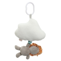 Подвеска музыкальная «Львенок Леон», с пищалкой, на кроватку, коляску, Крошка Я Подвеска музыкальная «Львенок Леон», с пищалкой, на кроватку, коляску, Крошка Я