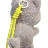 Мягкая игрушка "Котик с рыбкой", 13 см, МИКС