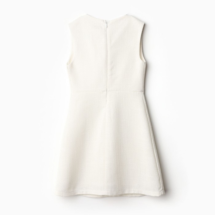 Платье нарядное детское MINAKU: PartyDress, цвет белый, рост 158 см