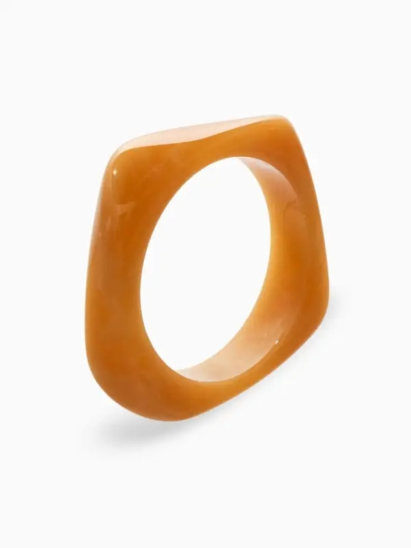 Браслет манжет акрил "Тренд", цвет капучино