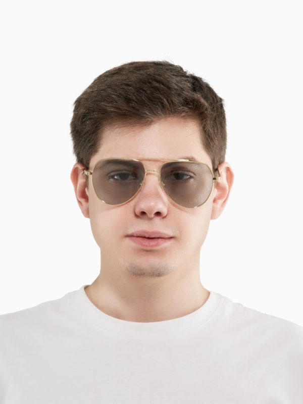 Очки солнцезащитные фотохромные, uv 400, дужка 14.3 см, ширина 13.7 см, линза 5.3 х 5.7 см 107979 Очки солнцезащитные фотохромные, uv 400, дужка 14.3 см, ширина 13.7 см, линза 5.3 х 5.7 см 107979