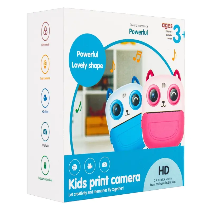 Фотоаппарат мгновенной печати S5 Розовый (50шт/кор)