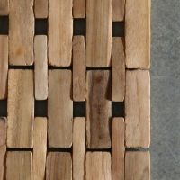 Коврик из тикового дерева, 40х30х0,7 см