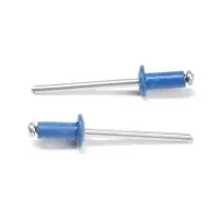 Заклёпки ТУНДРА krep, вытяжные, алюминий-сталь, 4&times;10 мм, синие, 50 шт.