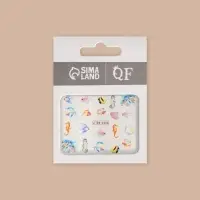 Слайдеры для ногтей &laquo;Рыбки&raquo;, разноцветные