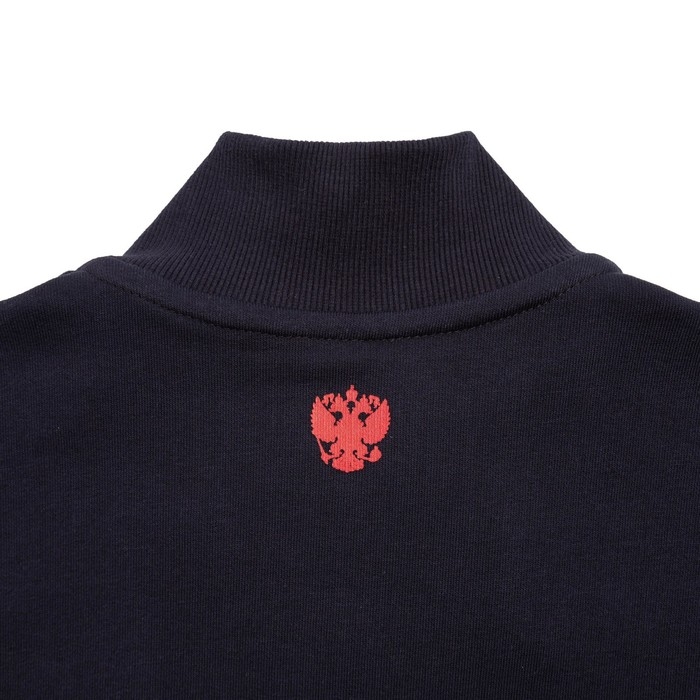 Толстовка на молнии President, размер XS, цвет чёрный Толстовка на молнии President, размер XS, цвет чёрный