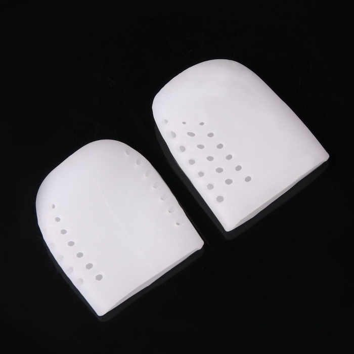 Напальчники для больших пальцев ног, дышащий, силиконовые, 4 × 2,5 см, пара, цвет белый Напальчники для больших пальцев ног, дышащий, силиконовые, 4 × 2,5 см, пара, цвет белый